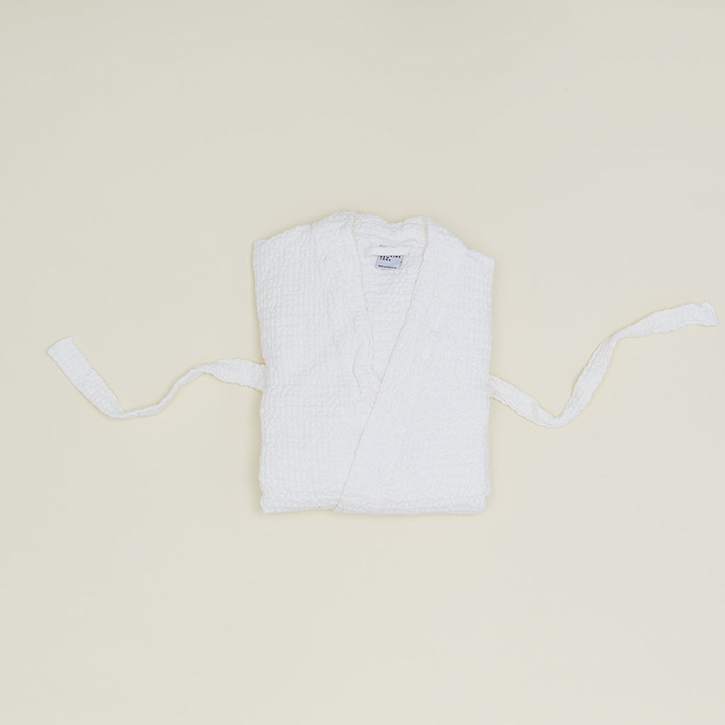 Simple Waffle Bathrobe - touchGOODS