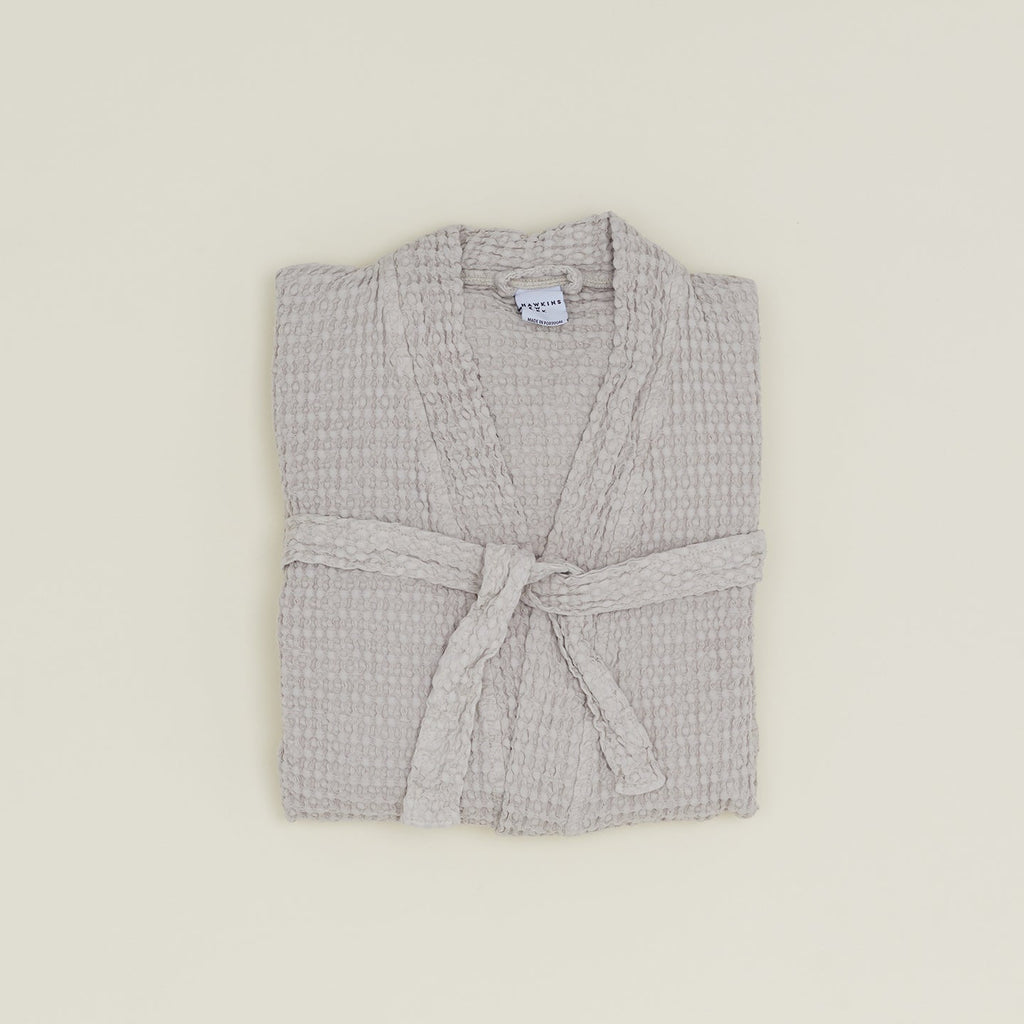 Simple Waffle Bathrobe - touchGOODS
