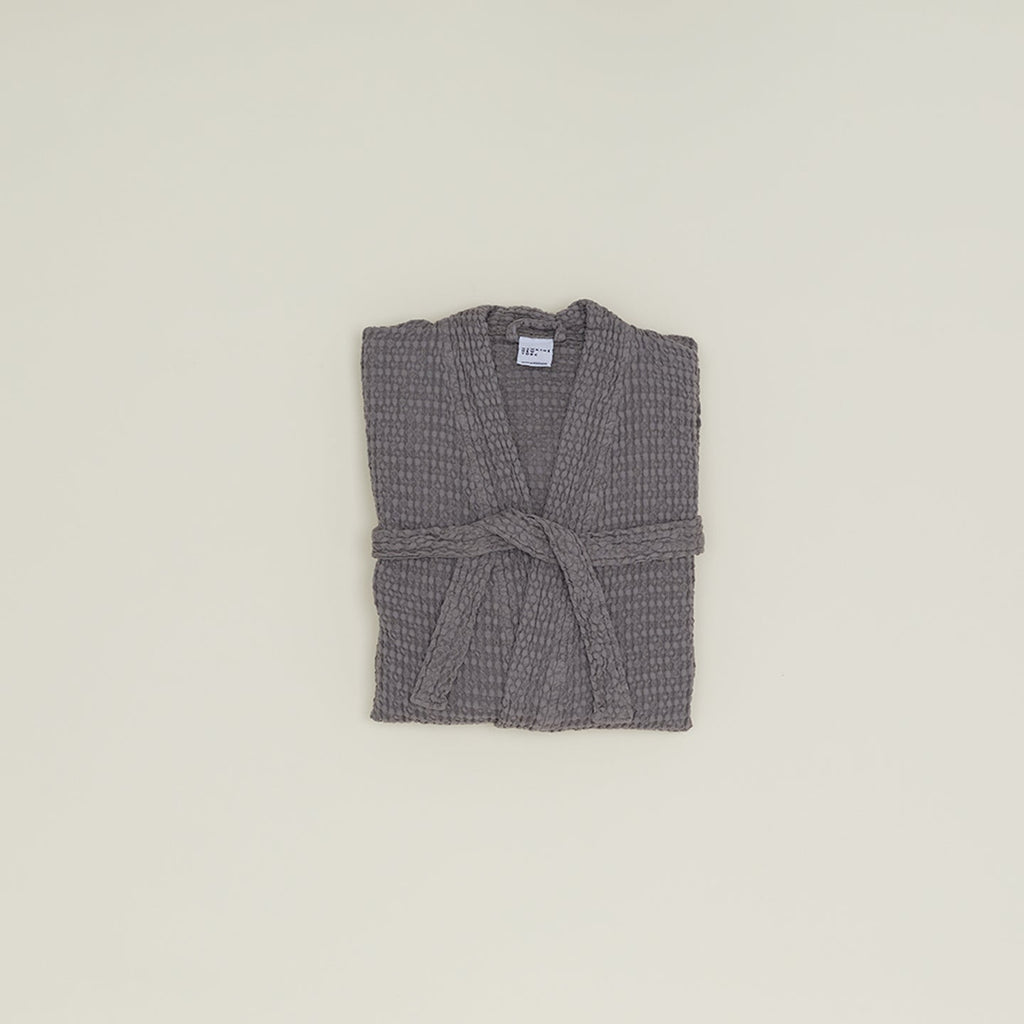 Simple Waffle Bathrobe - touchGOODS