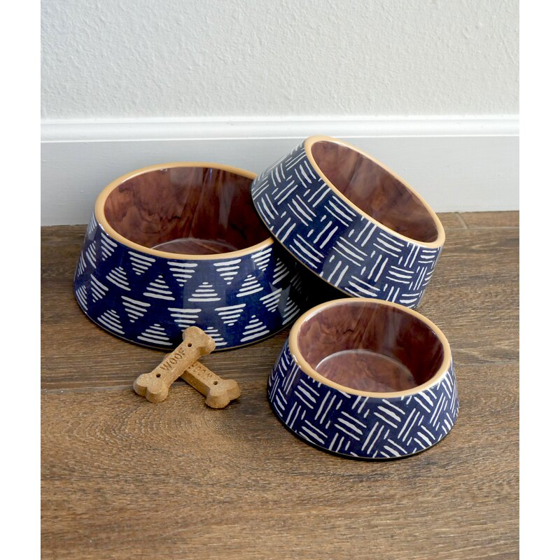 Indigo Oasis Pet Bowl - touchGOODS