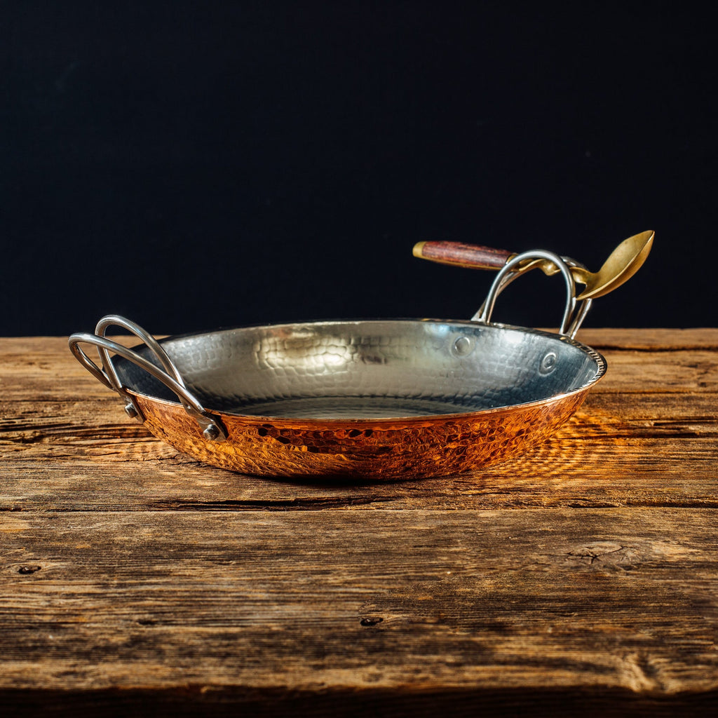 Alicante Copper Paella Pan - touchGOODS