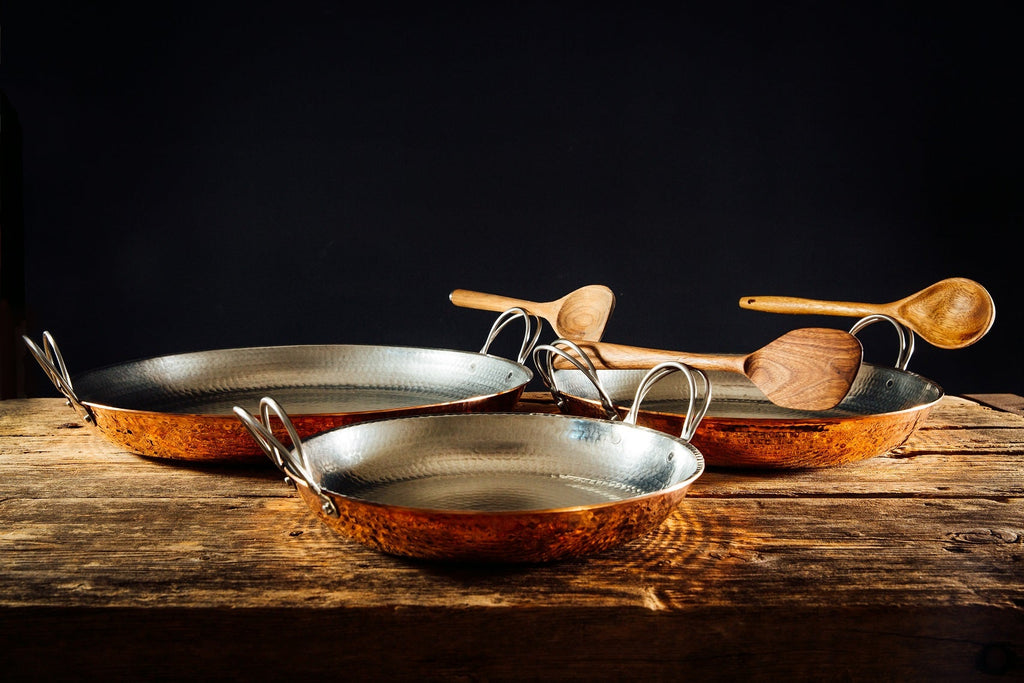 Alicante Copper Paella Pan - touchGOODS