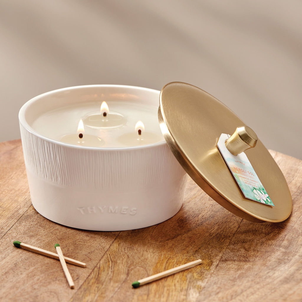 Neroli Sol Statement 3-Wick Candle - touchGOODS