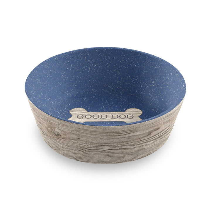 French Oak Melamine Dog Bowls - touchGOODS