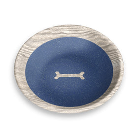 French Oak Melamine Dog Bowls - touchGOODS