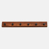 PYRAMID 6 Peg Wall Hook in Walnut - touchGOODS