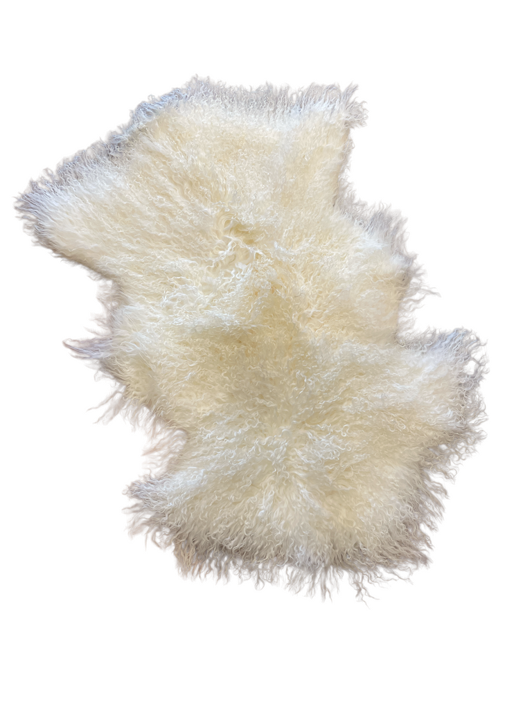 Natural Mongolian Lamb Throw.+3 - touchGOODS