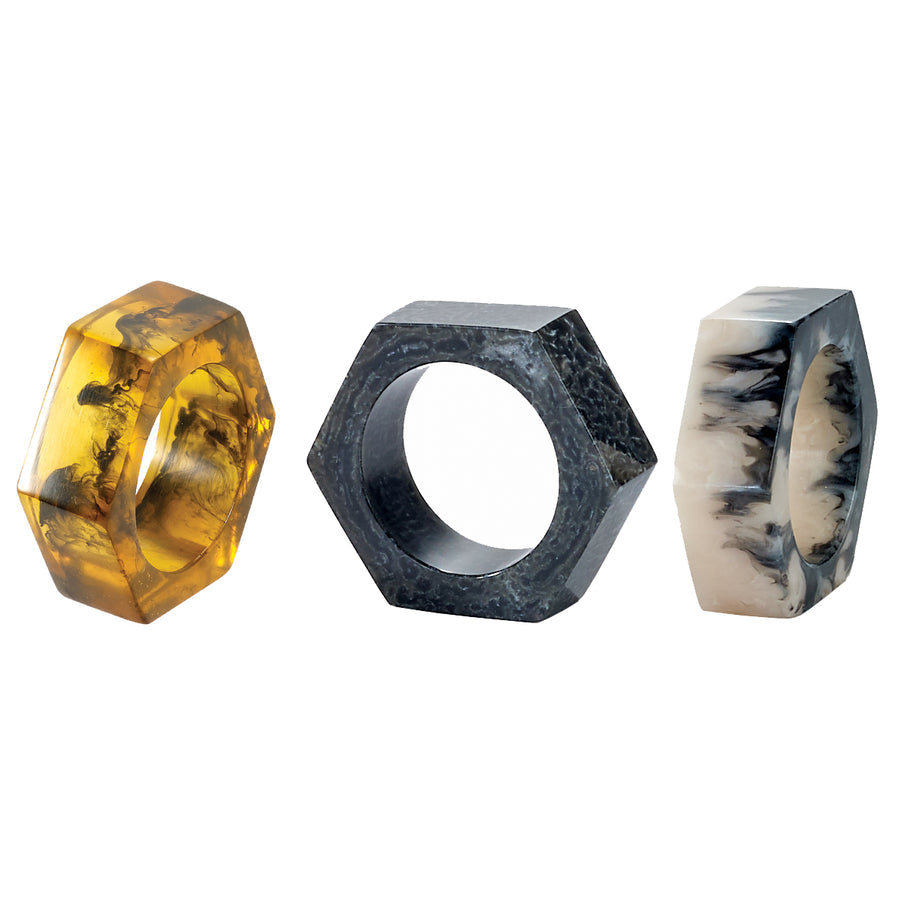 PIPER Napkin Rings Set of 4 - touchGOODS