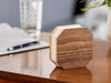 Smart Wood Accordian Lamp - touchGOODS