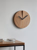 RESET Wall Clock in Oak - touchGOODS