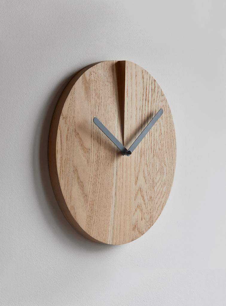RESET Wall Clock in Oak - touchGOODS