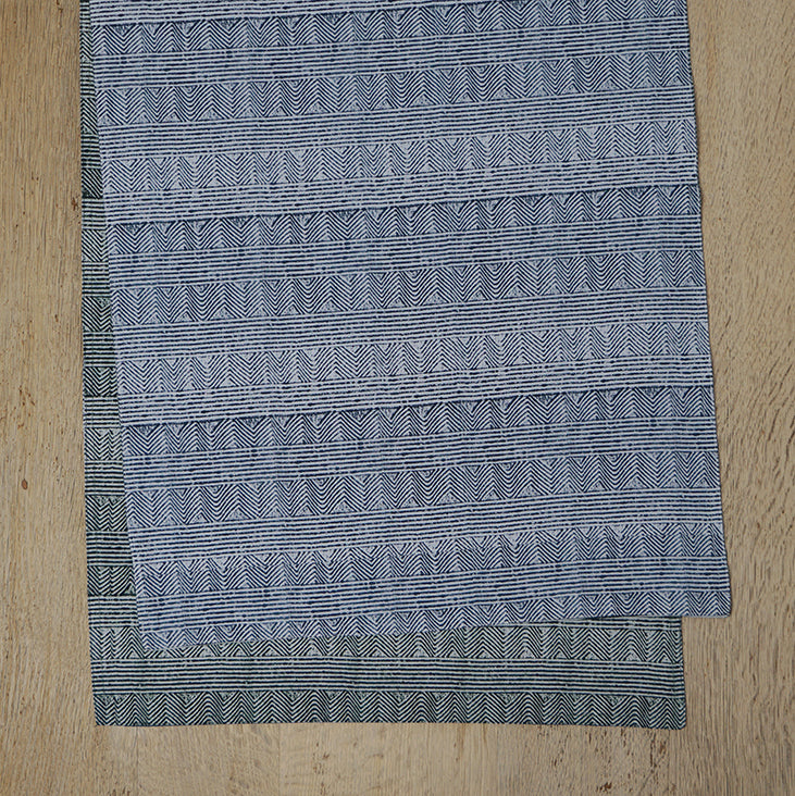 Indigo Table Runner by Thomas O'Brien - touchGOODS