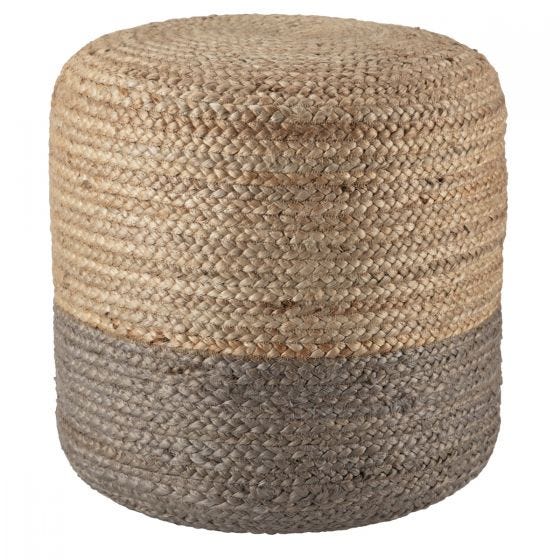 Large Saba Jute Pouf | touchGOODS