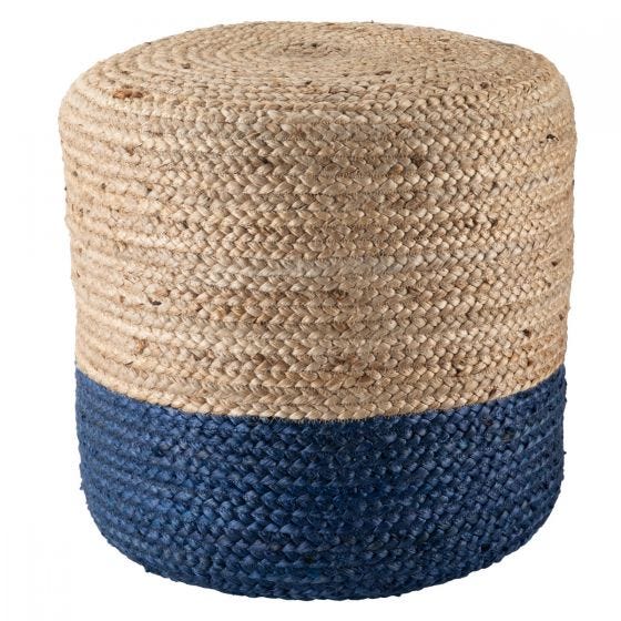 Large Saba Jute Pouf | touchGOODS