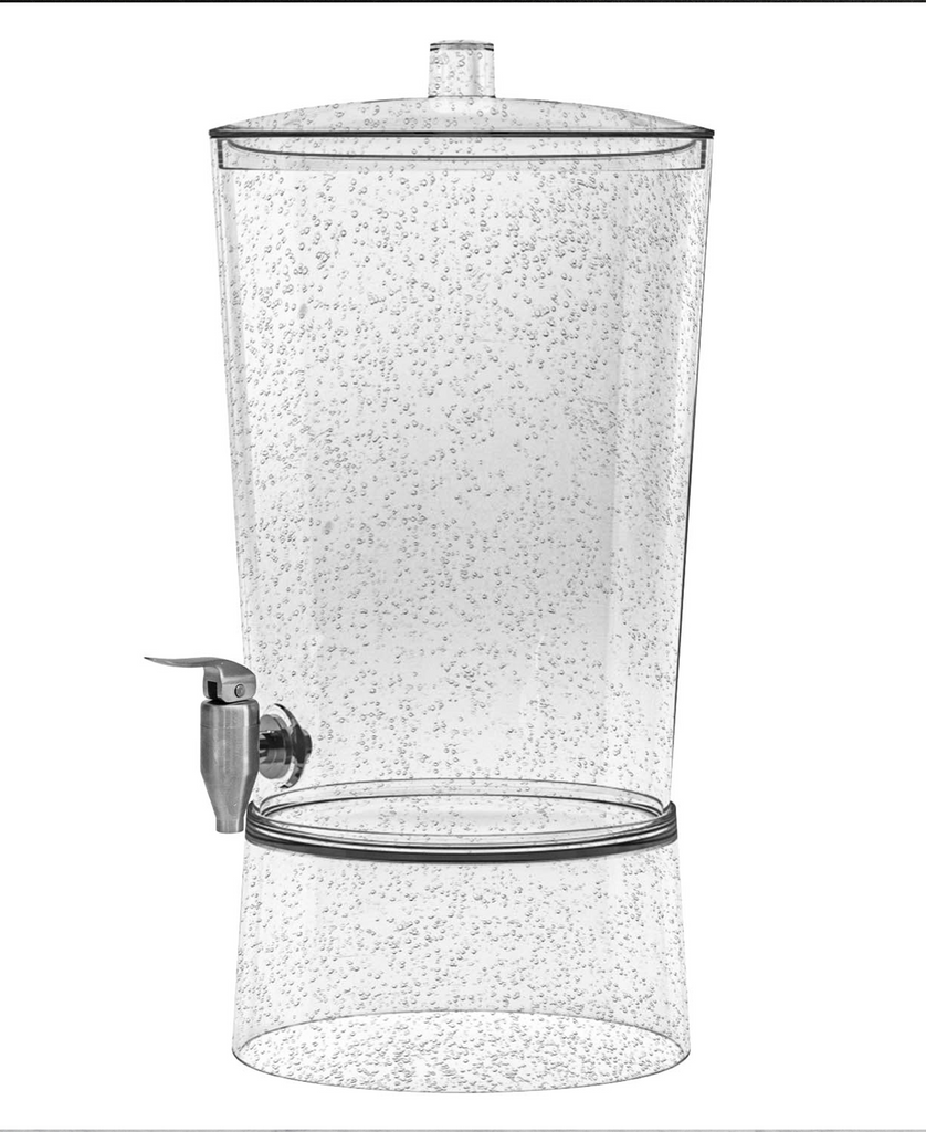 Fizz Acrylic Beverage Dispenser, 2.5 Gallon - touchGOODS