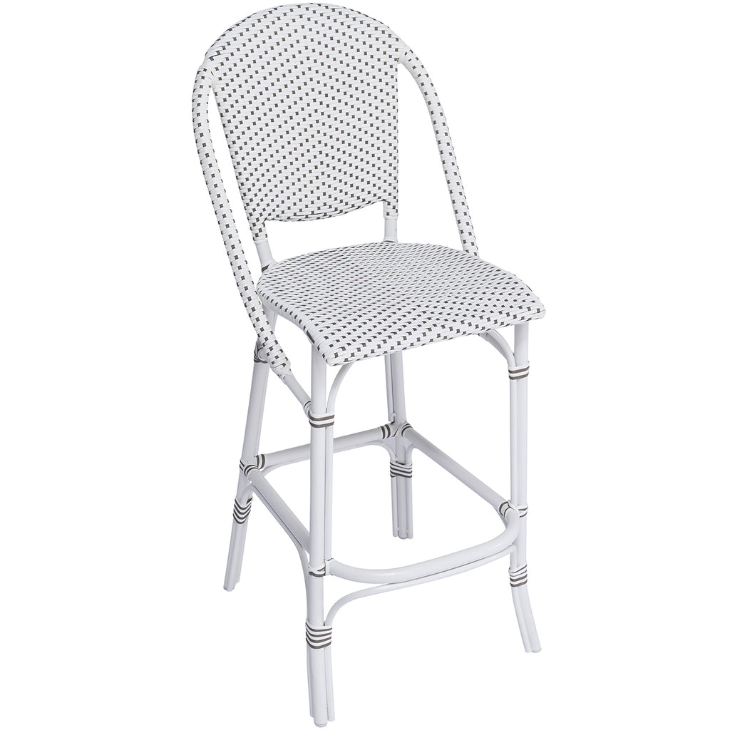 Sofie Bar Stool AluRattan - touchGOODS