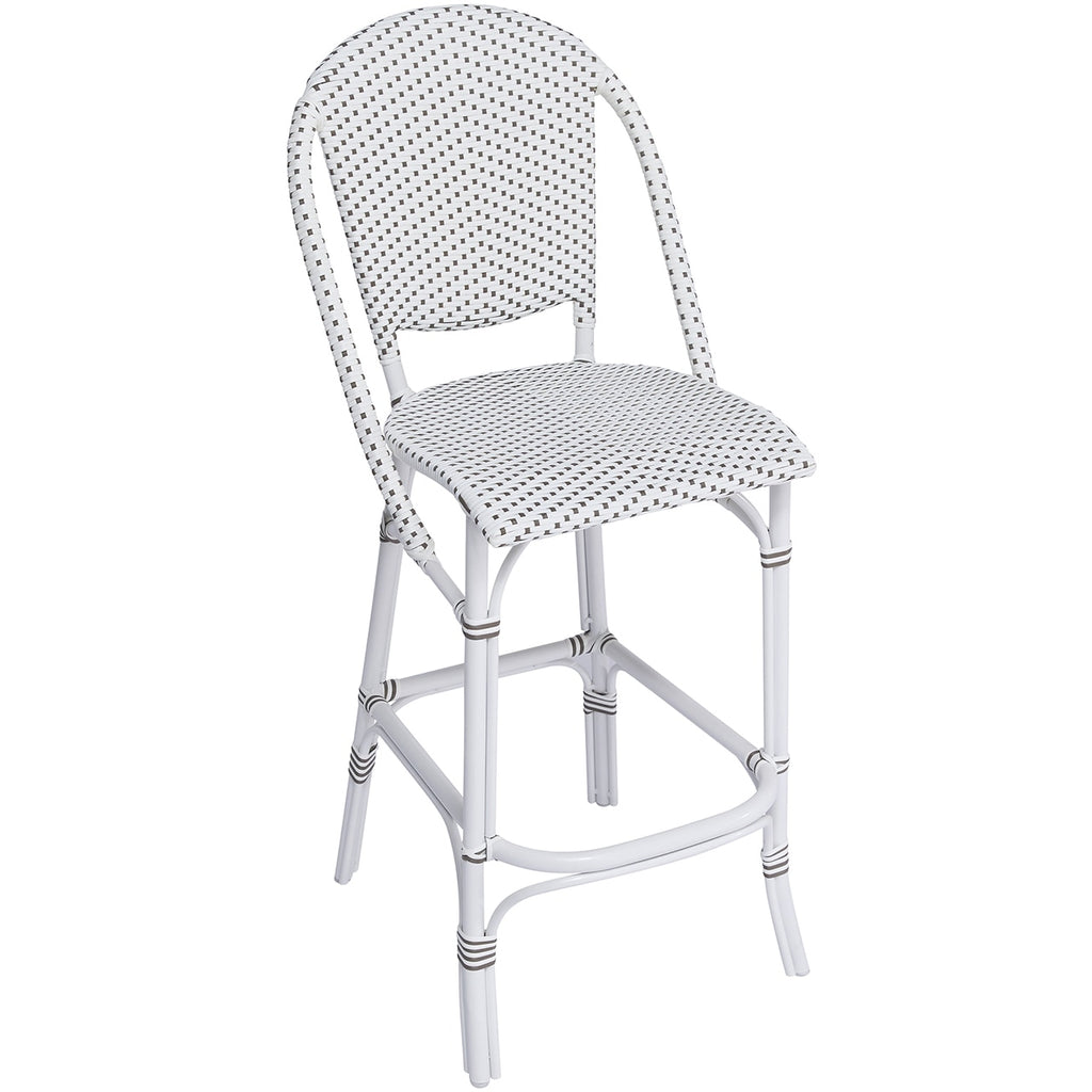 Sofie Exterior Counter Stool AluRattan - touchGOODS