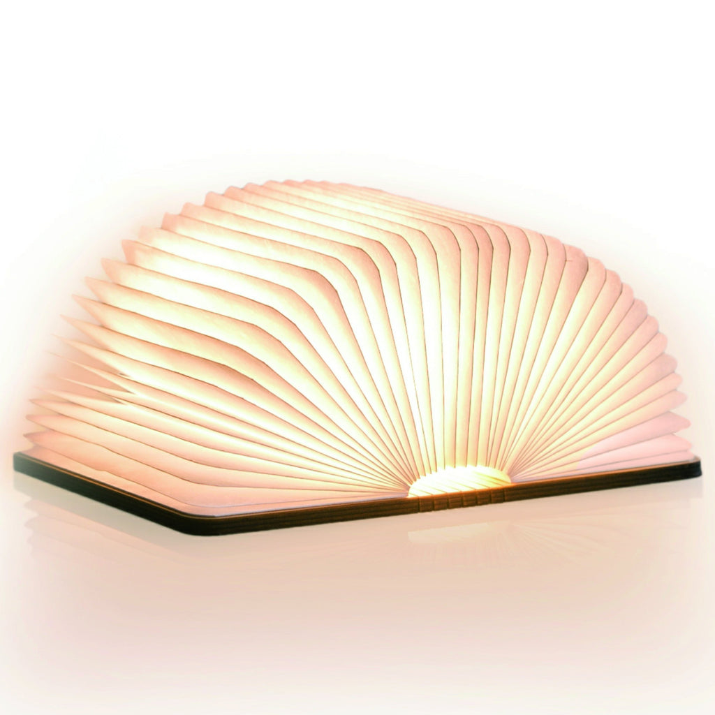 Natural Wood Smart Book Light - touchGOODS