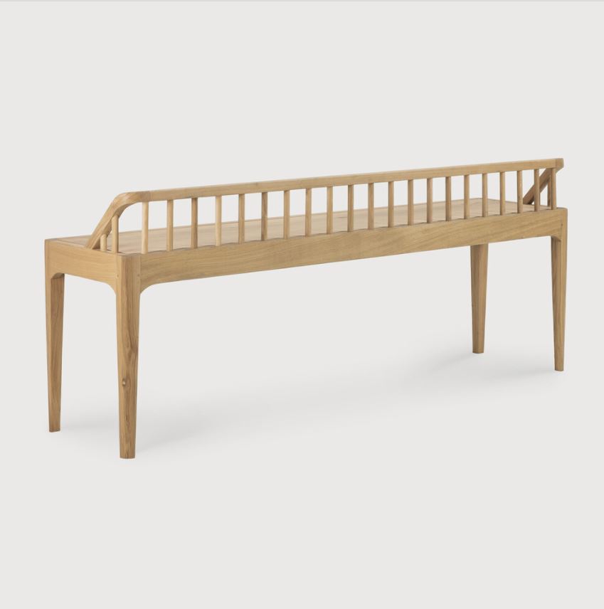 Oak Spindle Bench - touchGOODS
