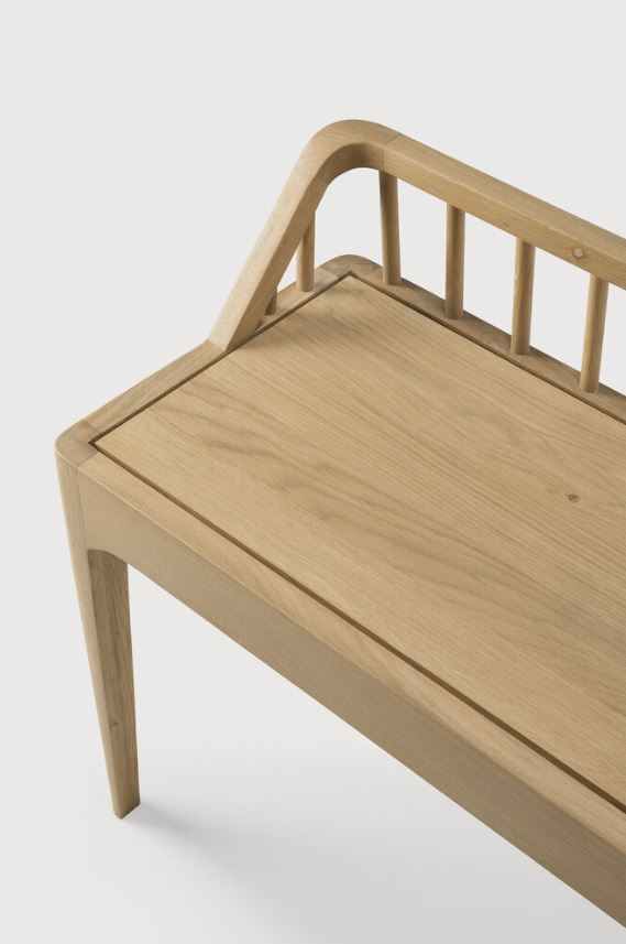 Oak Spindle Bench - touchGOODS