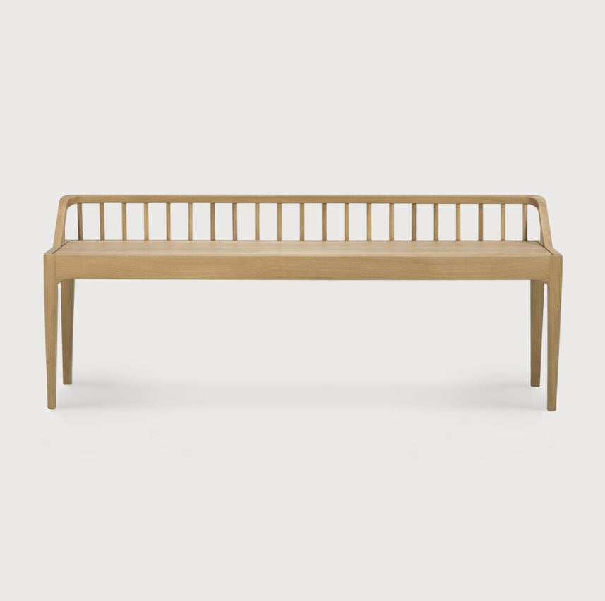 Oak Spindle Bench - touchGOODS