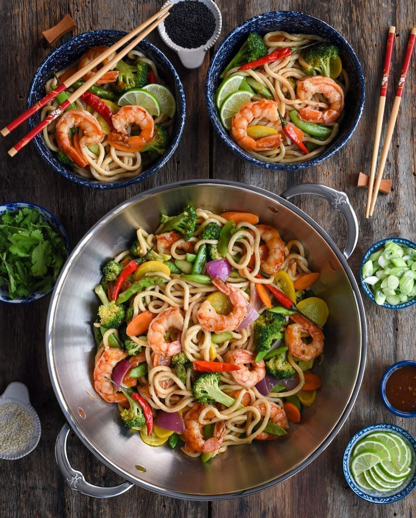 ProBond Professional Clad Stainless Steel Wok, 14-Inch - touchGOODS