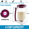 Zulay Kitchen 4 Cup Pancake Batter Dispenser - touchGOODS