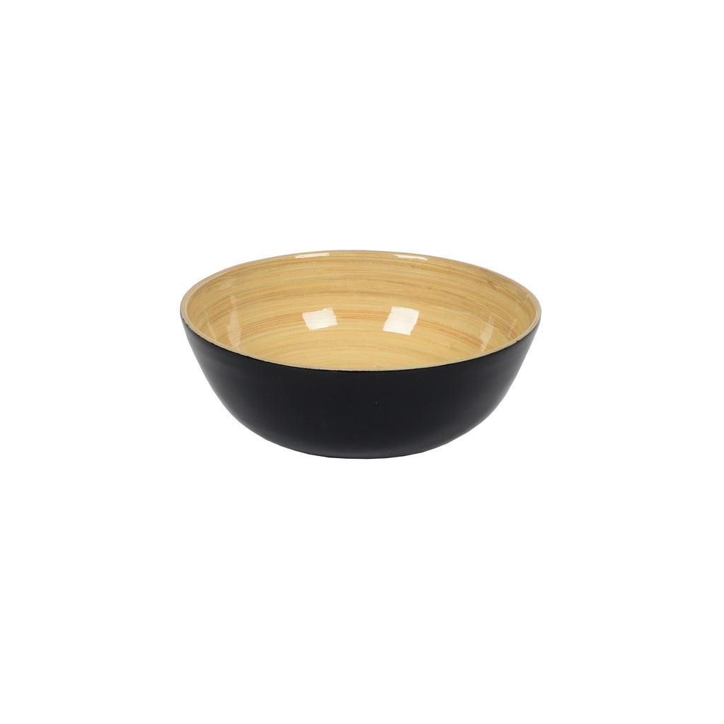Medium Shallow Bamboo Salad Bowl - touchGOODS