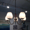 Mid-Century Italian 5 Arm Chandelier | touchGOODS