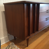 Vintage Mid Century Modern Kent Coffey Eloquence Walnut Dresser & Mirror - touchGOODS
