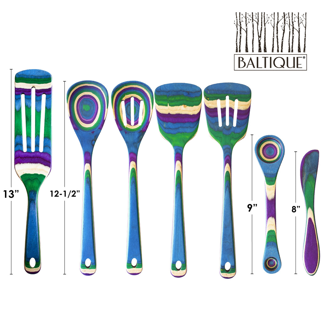 Baltique® Mumbai Collection 7-Piece Cooking Utensil Set - touchGOODS