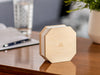 Smart Wood Accordian Lamp - touchGOODS