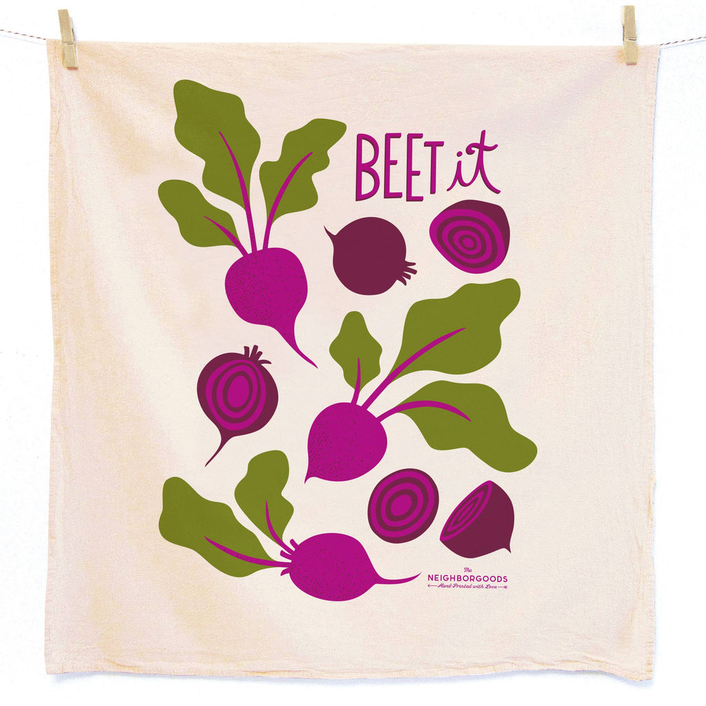 Beet It Dish Towel - touchGOODS