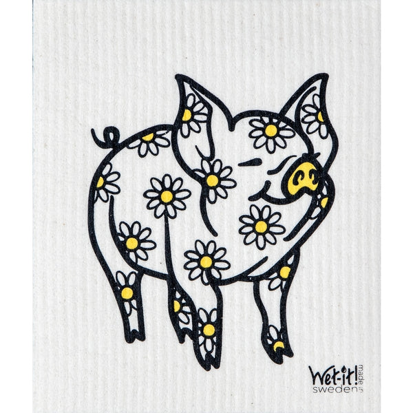 Daisy Pig Swedish Cloth - touchGOODS