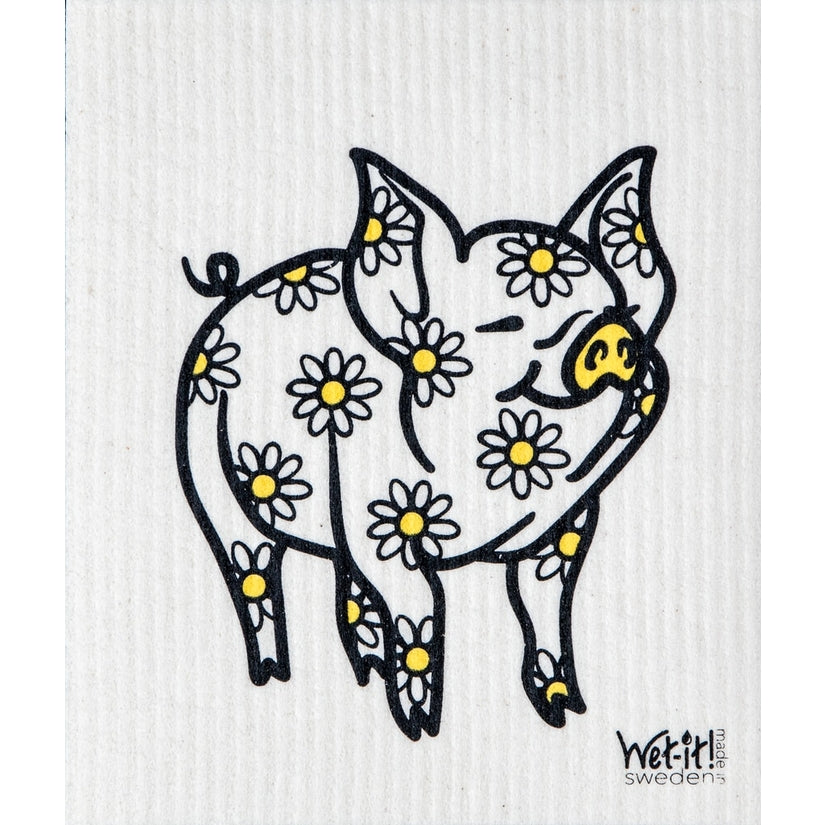 Daisy Pig Swedish Cloth - touchGOODS