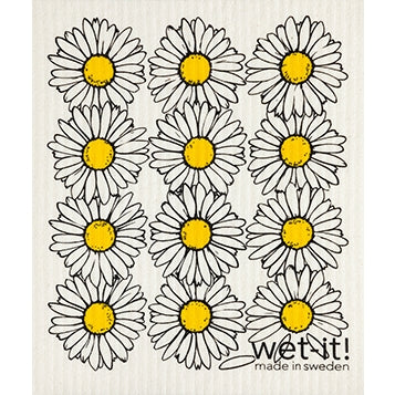Daisies Swedish Cloth - touchGOODS