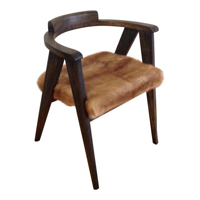 Allan Gould Style Compass Chair in Recycled Mink | touchGOODS
