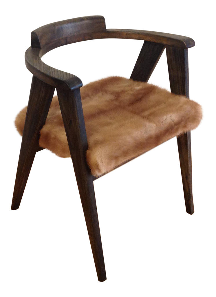 Allan Gould Style Compass Chair in Recycled Mink | touchGOODS