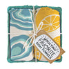 Fresh Oysters - Dish Towel Set of 2 - touchGOODS