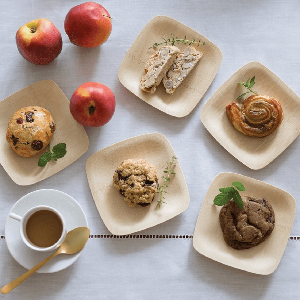 Bamboo Compostable Appetizer Plate - touchGOODS