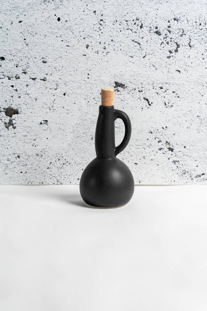 Stoneware Olive Oil Bottle | Dadasi 15 oz - touchGOODS
