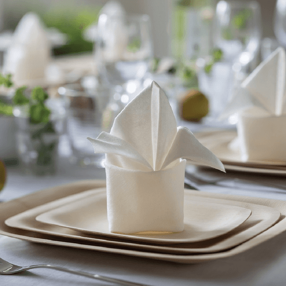Bamboo Deluxe Dinner Napkins - touchGOODS