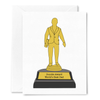The Office Dundie Award World's Best Dad Card - touchGOODS