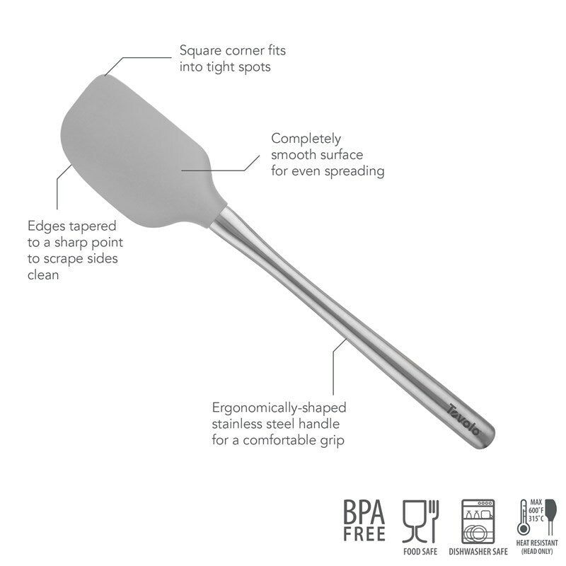 Flex-Core Stainless Steel Handled Spatula - touchGOODS