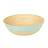 Large Shallow Matte Bamboo Serving Bowl - touchGOODS