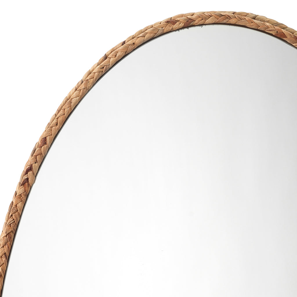 Sparrow Braided Oval Mirror - touchGOODS