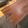 Custom Mid-Century Modern Black Walnut Dining Table | touchGOODS