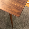 Custom Mid-Century Modern Black Walnut Dining Table | touchGOODS