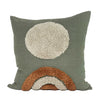 KINGLET Throw Pillow in Green - touchGOODS