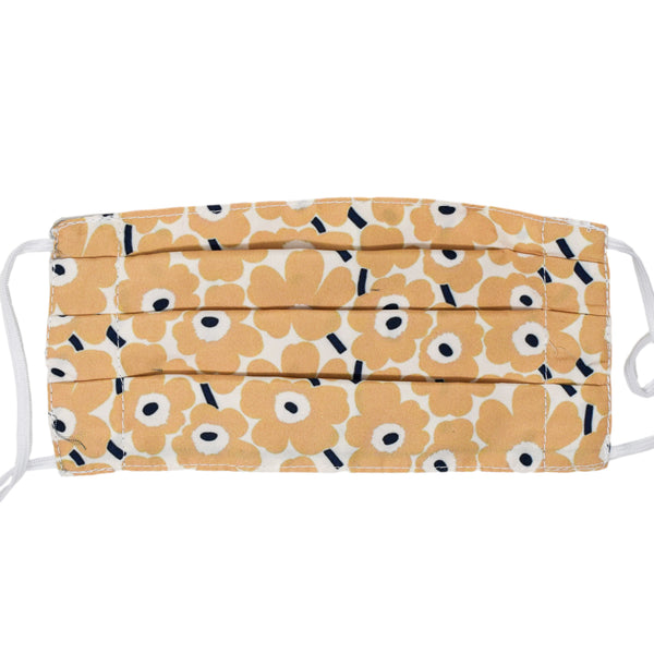 Flower Power Adult Face Mask - Cream - touchGOODS